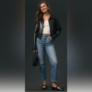 Pistola NWT Charlie High Rise Straight in Medium Wash